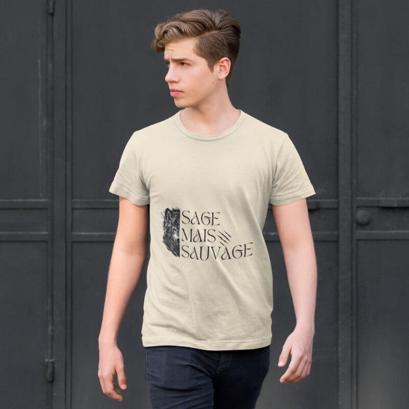 T-shirt en Coton Bio pour Homme