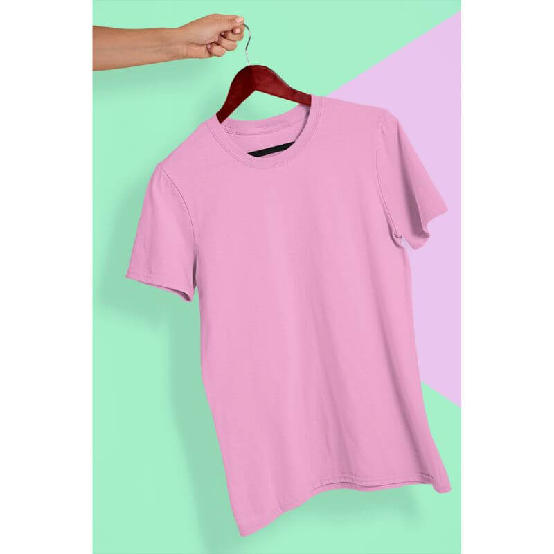 T-shirt-rose-homme-coton-bio