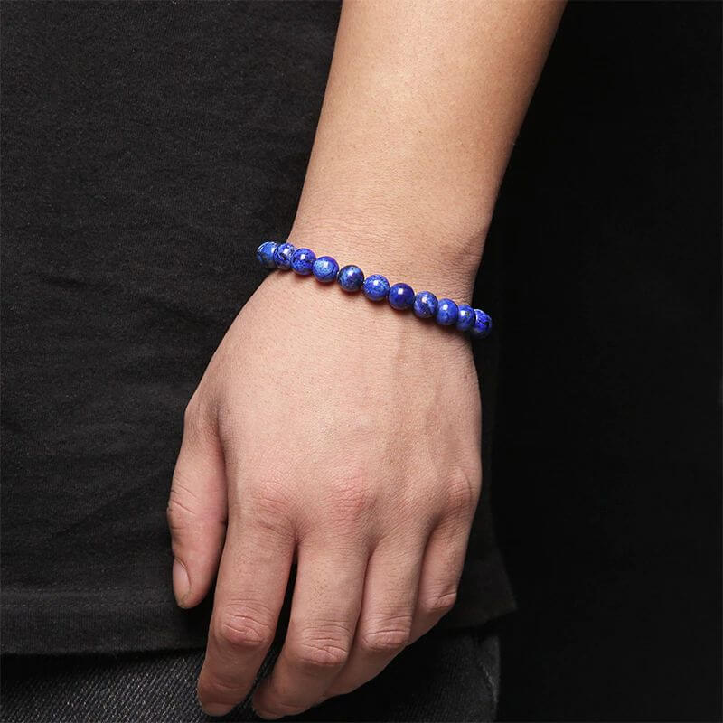 Bracelet Lapis Lazuli homme