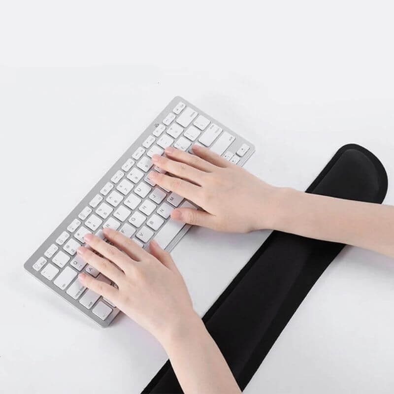 Repose-poignet à gel avec support-clavier