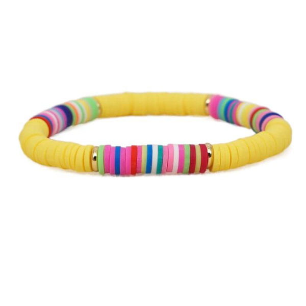 Bracelet heishi femme - Plaisir du Yoga